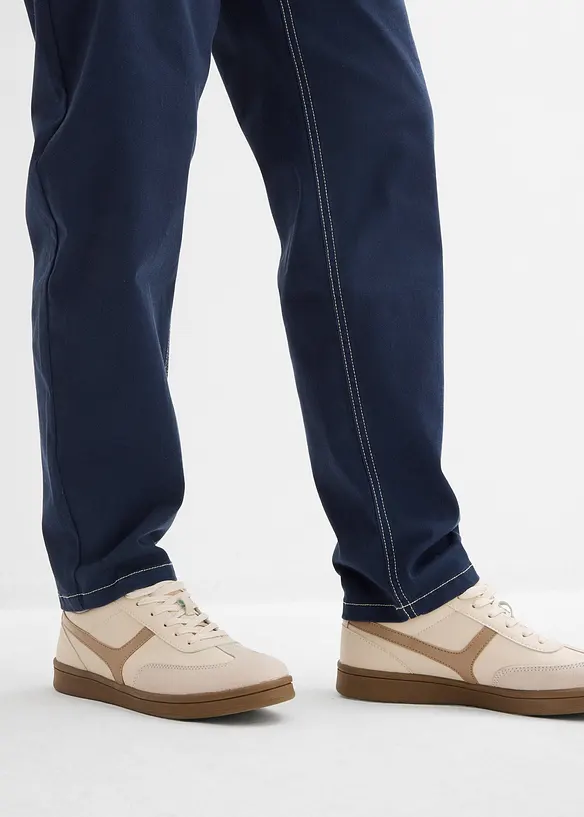 Pantalon en twill barrel, bonprix