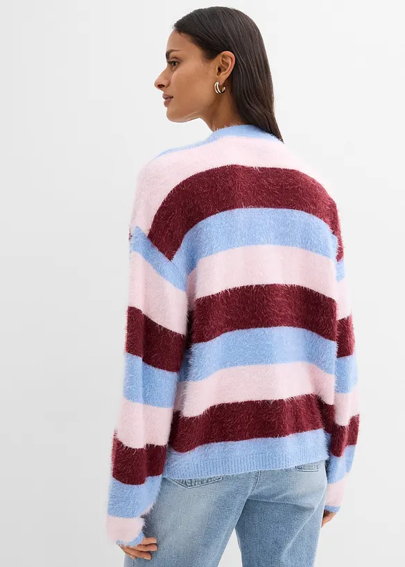 Gilet oversize en maille, bonprix