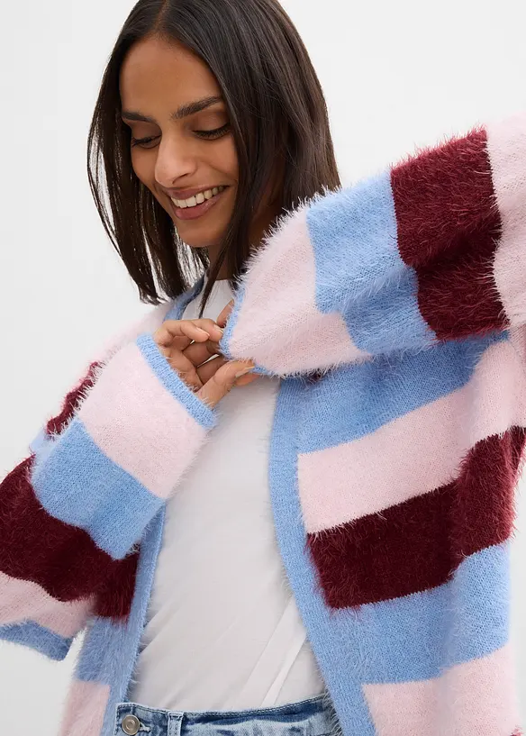 Gilet oversize en maille, bonprix