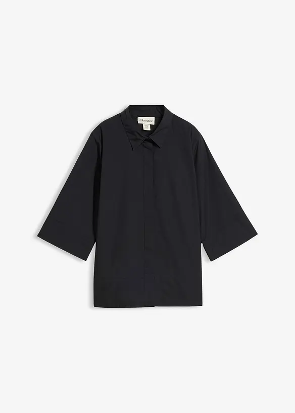 Bluse aus reiner Bio-Baumwolle, bonprix