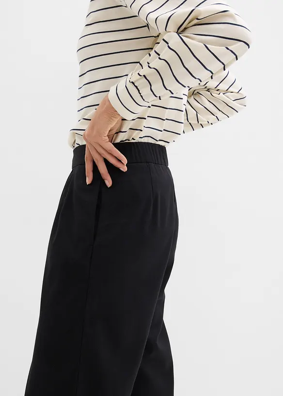 Pantalon &agrave; pinces, bonprix