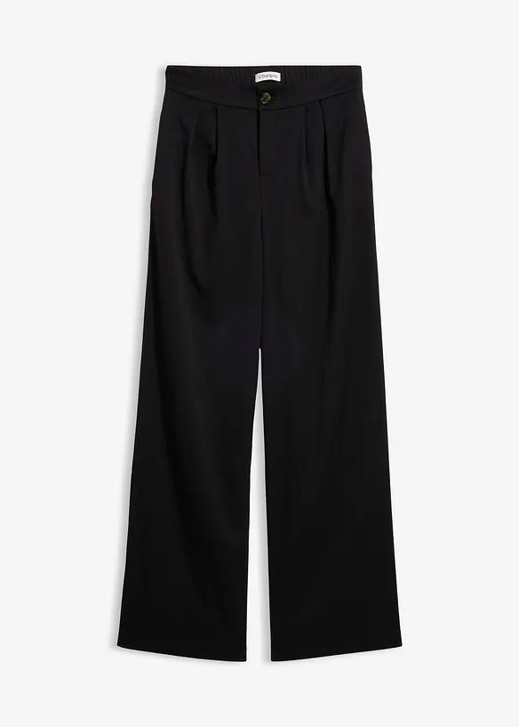 Pantalon &agrave; pinces, bonprix
