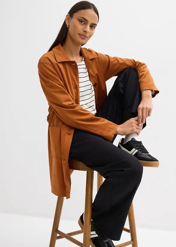 Pantalon &agrave; pinces, bonprix