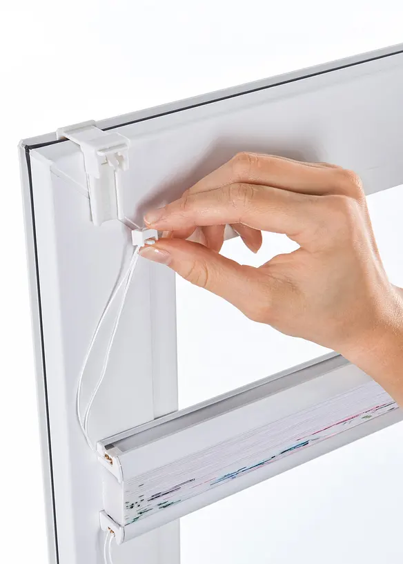 Store pliss&eacute; &agrave; imprim&eacute; floral, bonprix