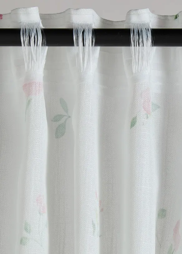 Voilage &agrave; imprim&eacute; floral (1 pce), bonprix