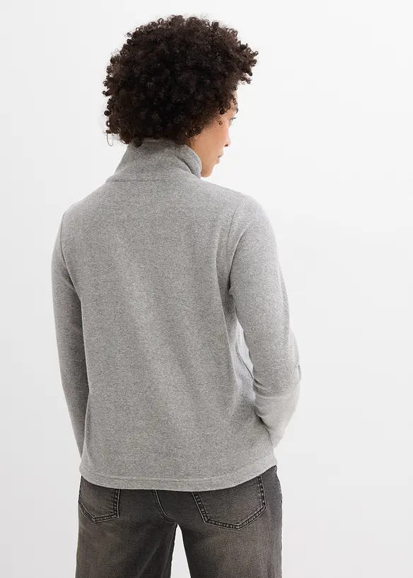 Frottee-Langarmshirt, bonprix