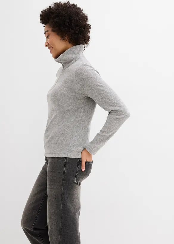 Frottee-Langarmshirt, bonprix