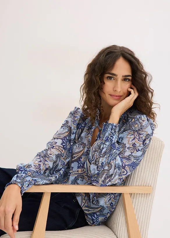 Blouse en mousseline, bonprix