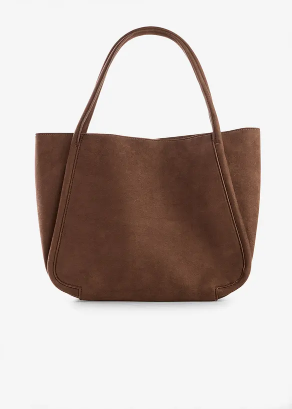Shopper in Velourslederoptik, bonprix