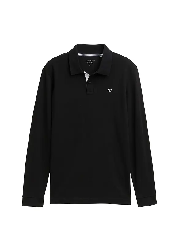 Tom Tailor Langarm-Poloshirt, Tom Tailor