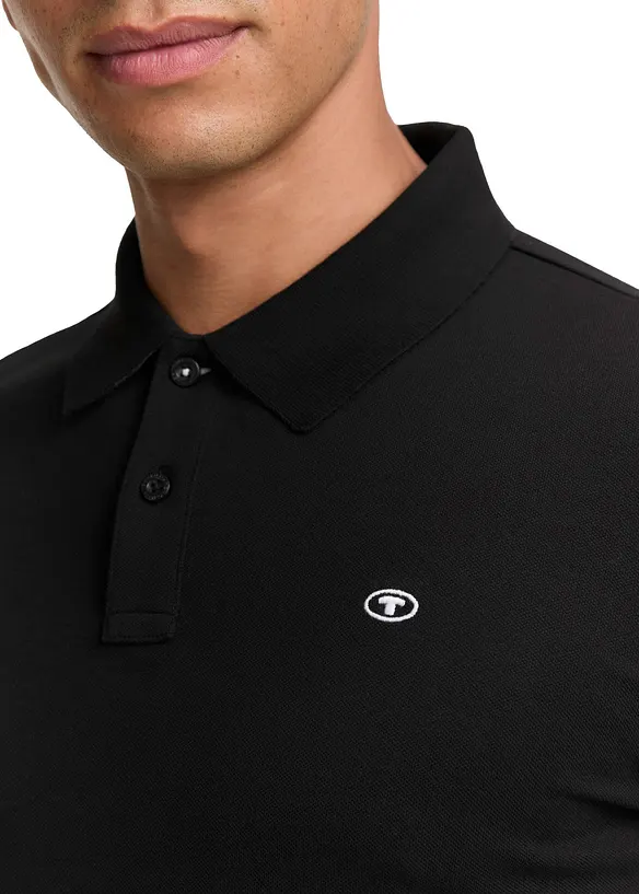 Tom Tailor Langarm-Poloshirt, Tom Tailor