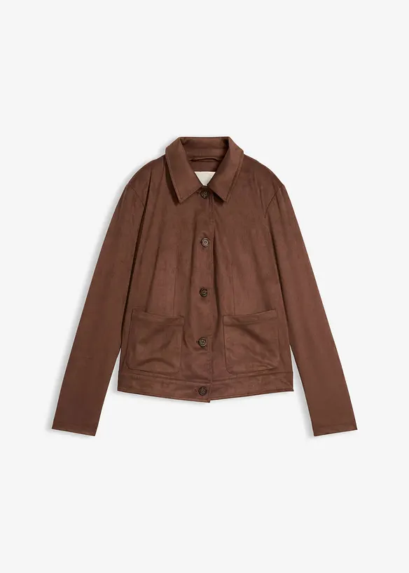 Veste en su&eacute;dine, bonprix