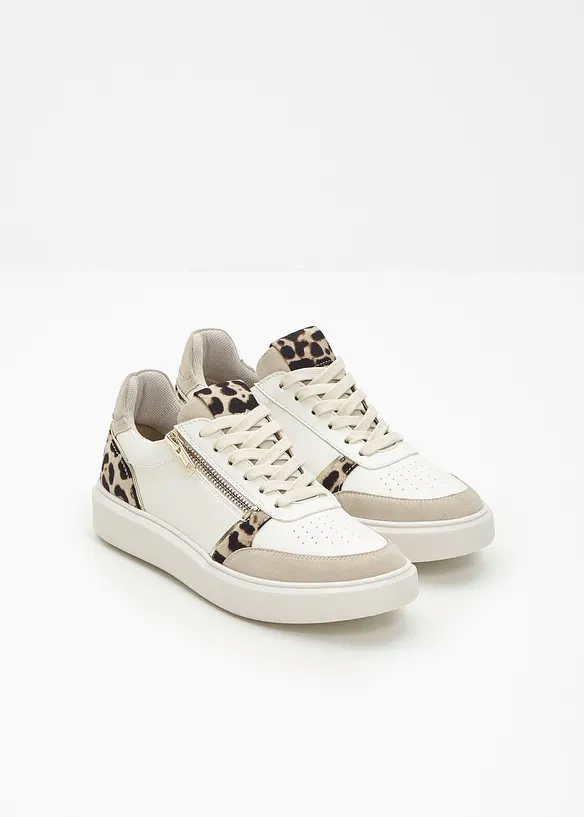 Sneaker mit gepolsterter Innensohle, bonprix