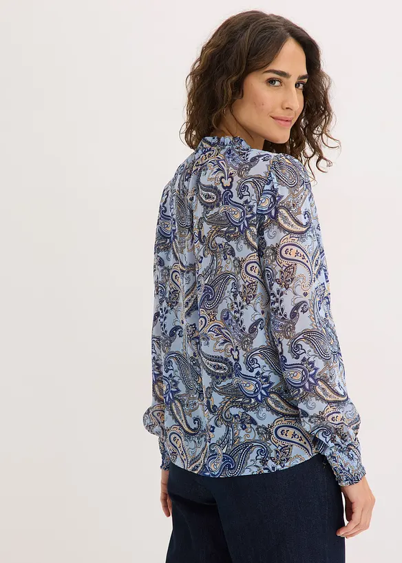 Blouse en mousseline, bonprix