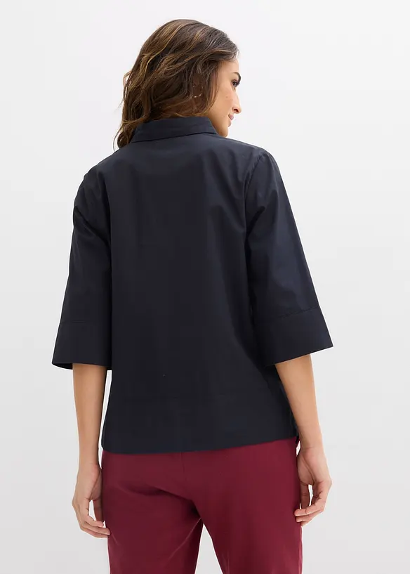 Bluse aus reiner Bio-Baumwolle, bonprix