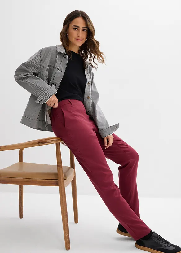 Chinohose aus Viskose-Mix, bonprix