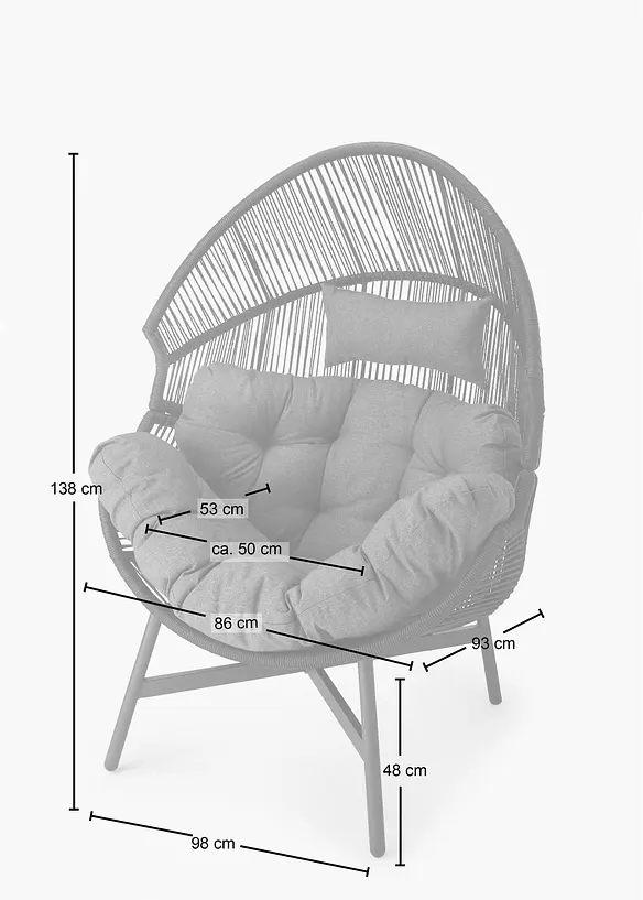 Fauteuil de jardin, bonprix