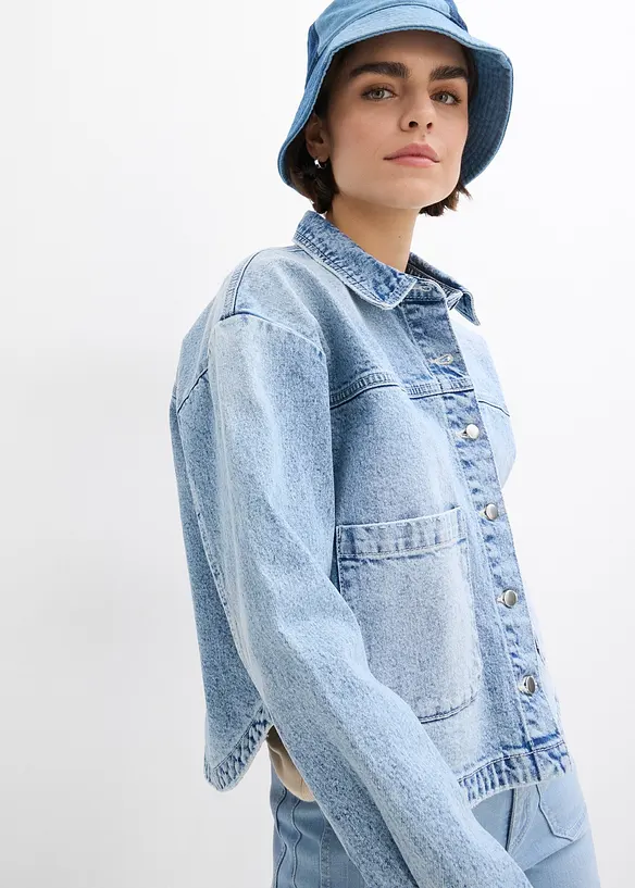 Denim Shaket / Jeansjacke, bonprix