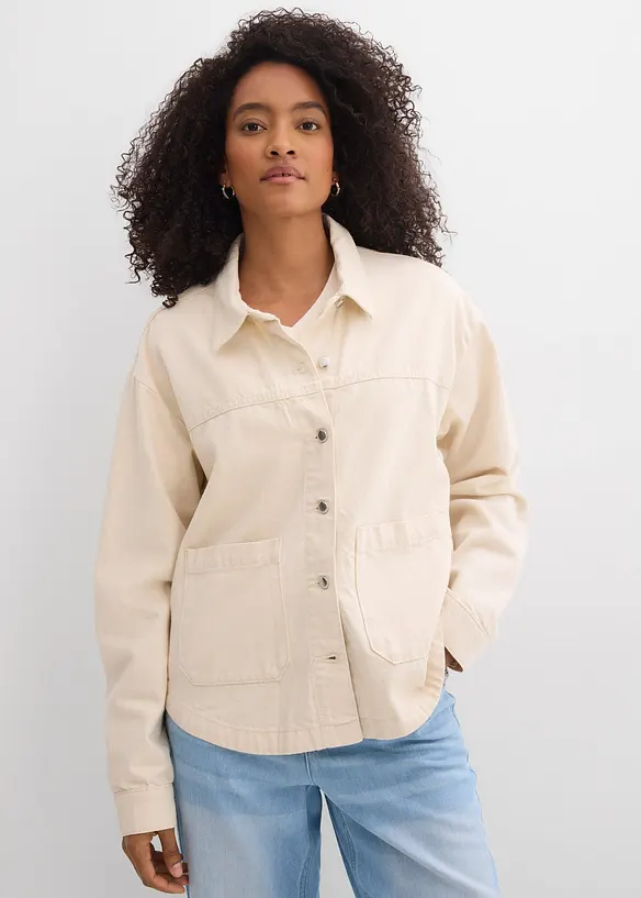 Denim Shaket / Jeansjacke, bonprix