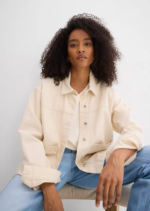 Denim Shaket / Jeansjacke, bonprix