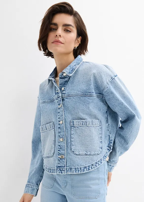 Denim Shaket / Jeansjacke, bonprix