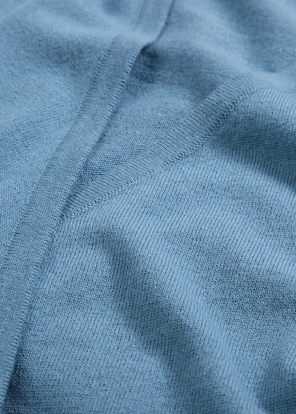 Gilet en maille cache-c&oelig;ur, bonprix