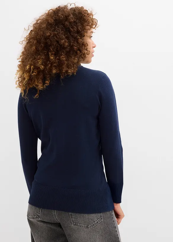 Basic Rollkragenpullover, bonprix