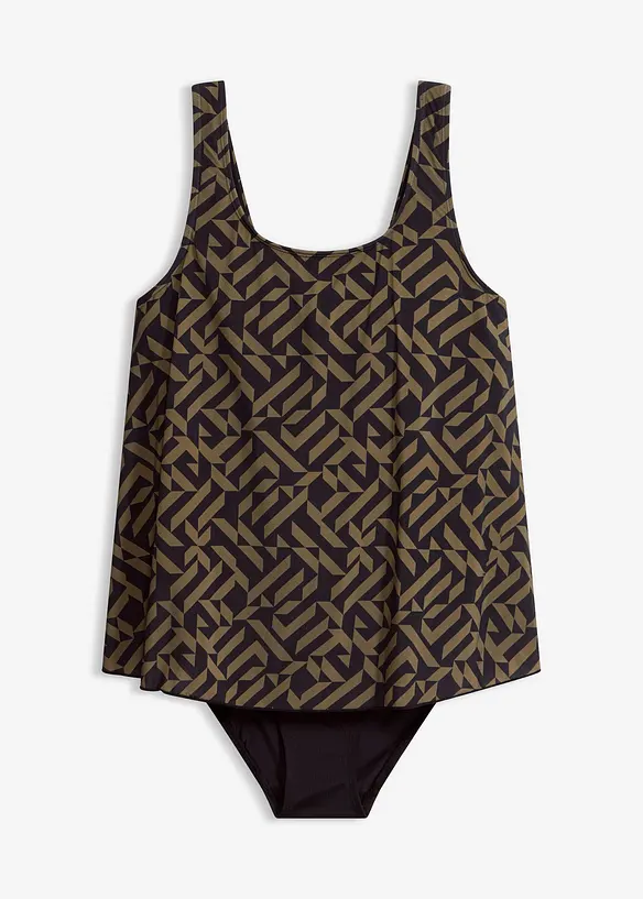 Badeanzug in Tankinioptik, bonprix