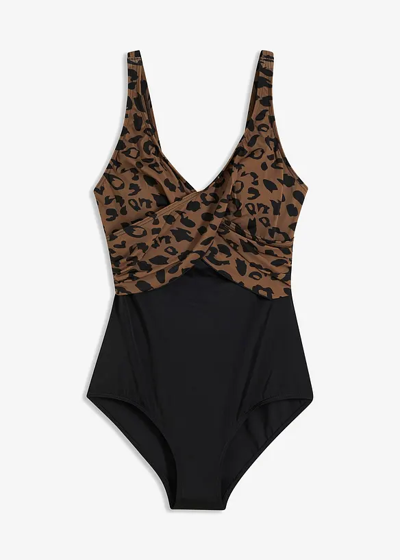 Maillot 1 pi&egrave;ce en polyamide recycl&eacute;, bonprix