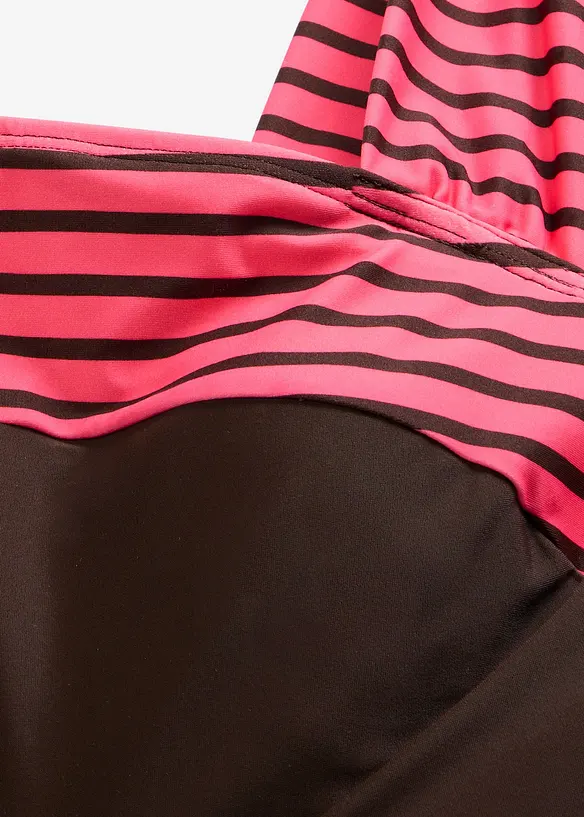 Maillot 1 pi&egrave;ce sculptant &agrave; bretelles larges, maintien mod&eacute;r&eacute;, bonprix