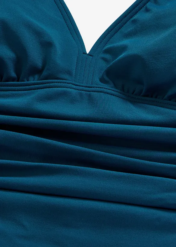 Badeanzug mit V-Ausschnitt, bonprix