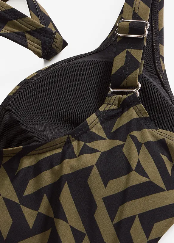 Light Shape-Badeanzug mit V-Ausschnitt, bonprix