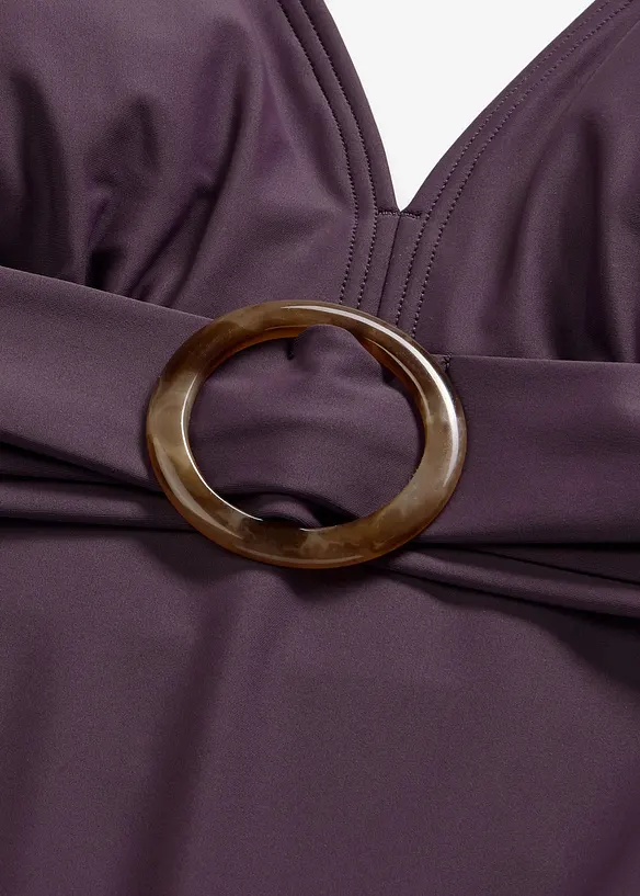 Light Shape-Badeanzug mit V-Ausschnitt, bonprix