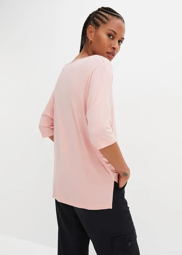 Boxy-Shirt aus softem Viskose-Mix, bonprix