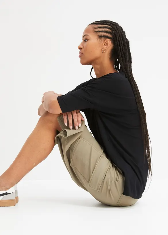 Boxy-Shirt aus softem Viskose-Mix, bonprix