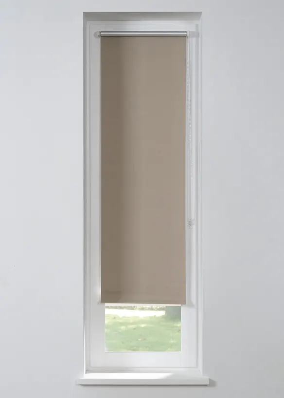 Verdunkelungsrollo einfarbig in schmalen Breiten, bonprix