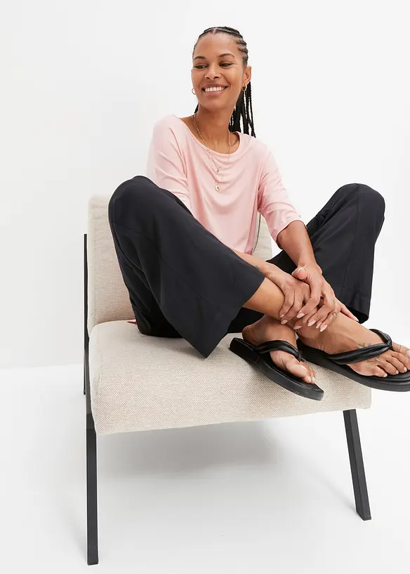 Boxy-Shirt aus softem Viskose-Mix, bonprix