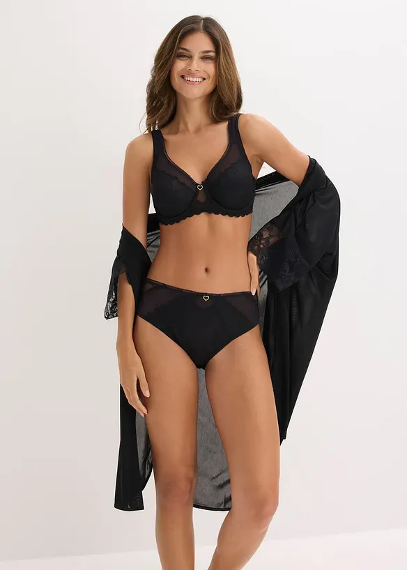 Slip maxi avec dentelle, bonprix