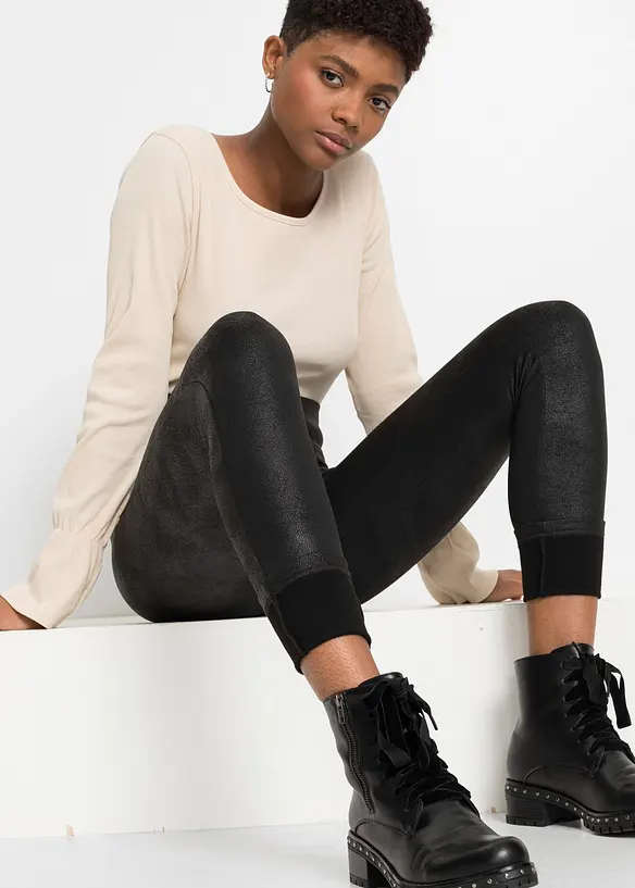 Legging thermique enduit, bonprix