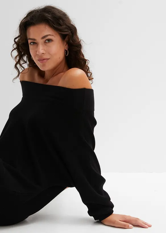 Pull &eacute;paules d&eacute;couvertes, bonprix