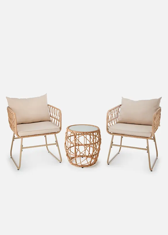 Salon de jardin (ens. 3 pces), bonprix