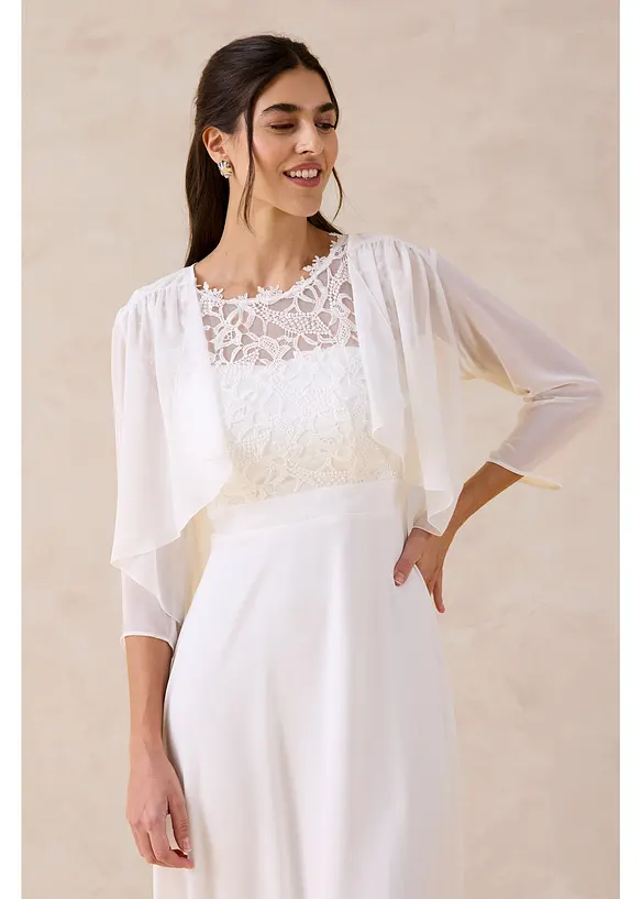 Bolero aus feinem Chiffon, bonprix