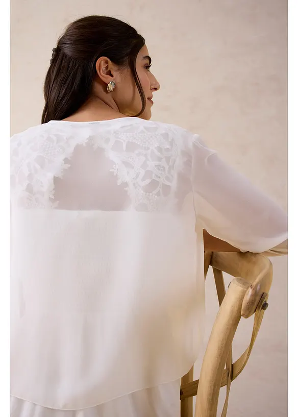 Bolero aus feinem Chiffon, bonprix