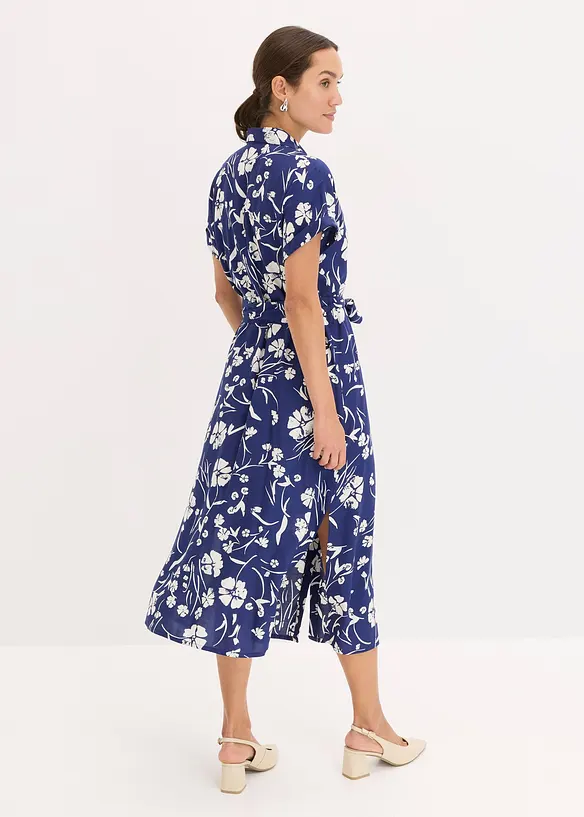 Robe-chemise imprim&eacute;e, bonprix