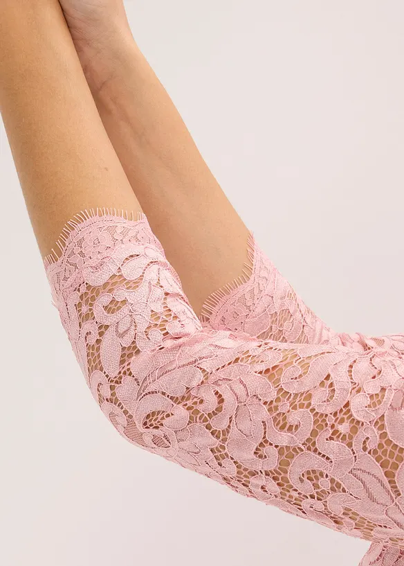 Maxikleid mit Spitze, bonprix