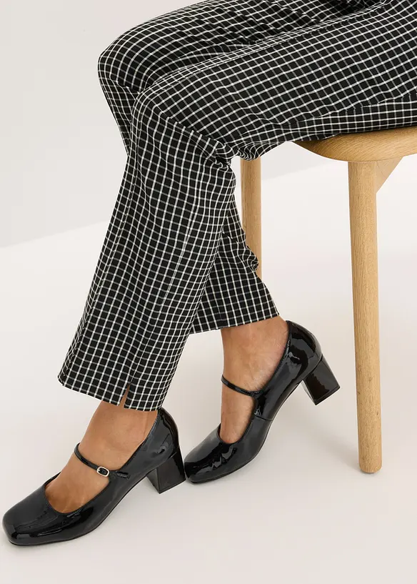 Pantalon taille extensible en bengaline, bonprix