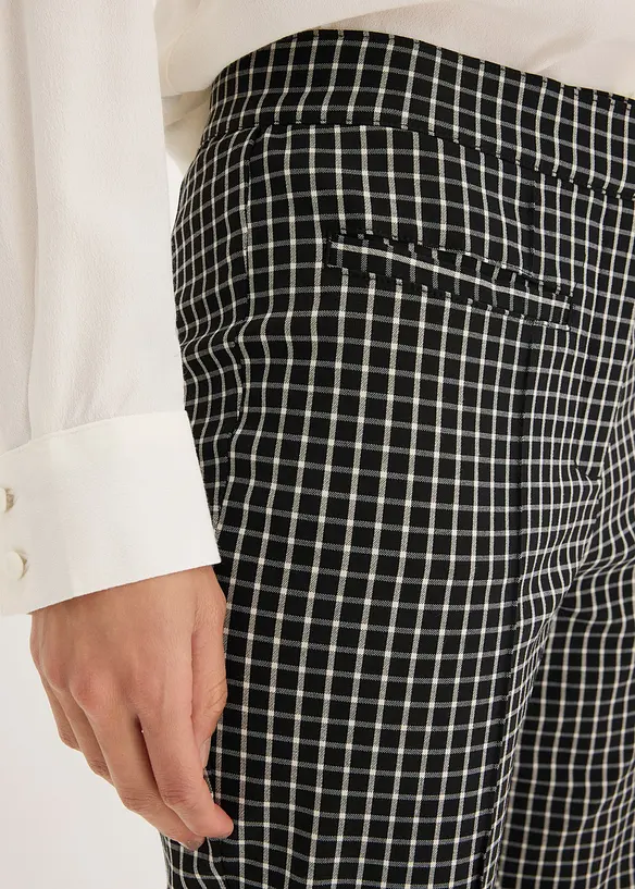 Pantalon taille extensible en bengaline, bonprix