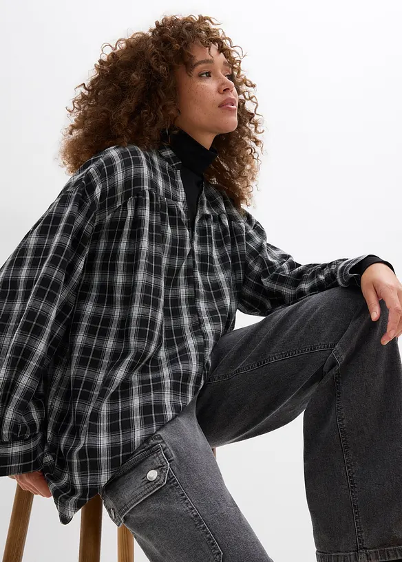 Oversize Longbluse, bonprix