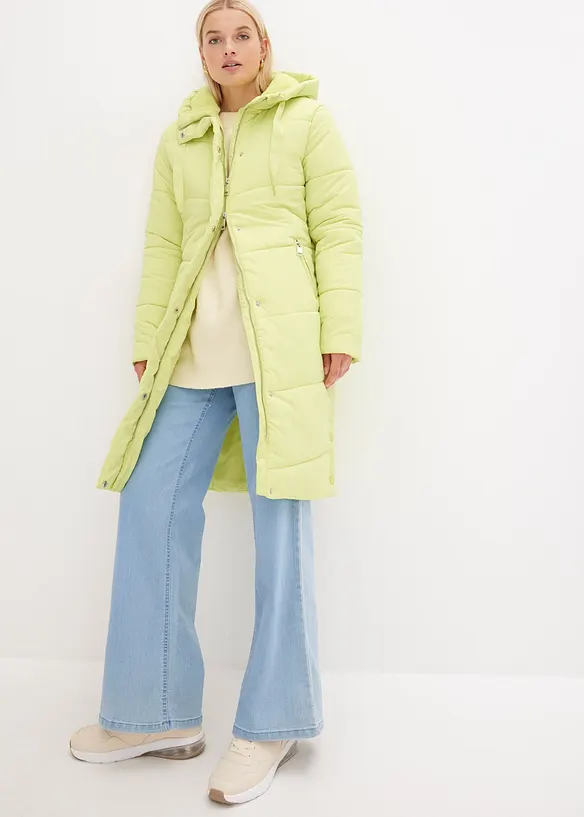 Wide-Leg-Jeans, Mid Waist, Stretch, bonprix