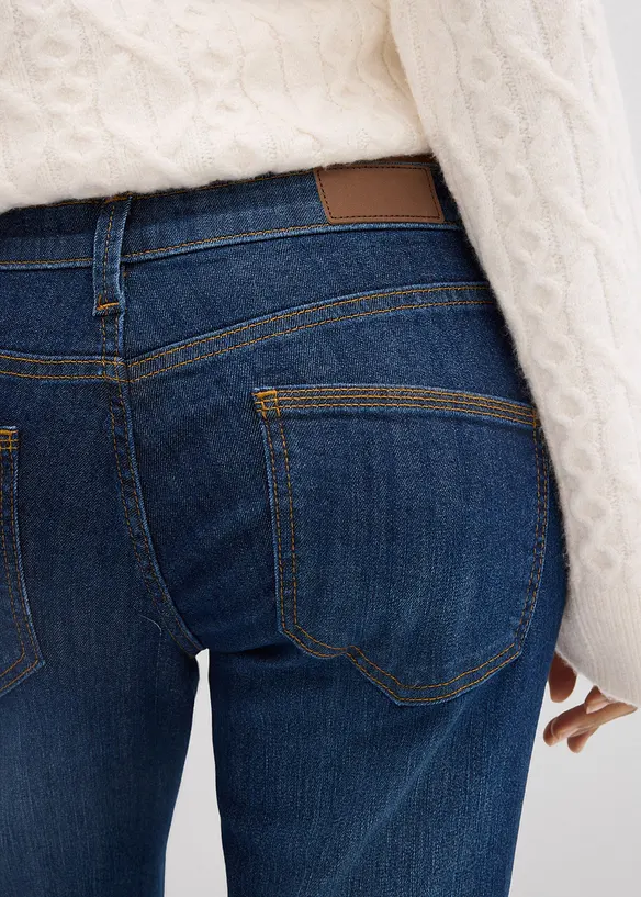 Jean skinny taille mi-haute, extensible, bonprix